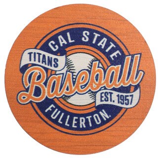 Legacy CSUF Baseball Magnet